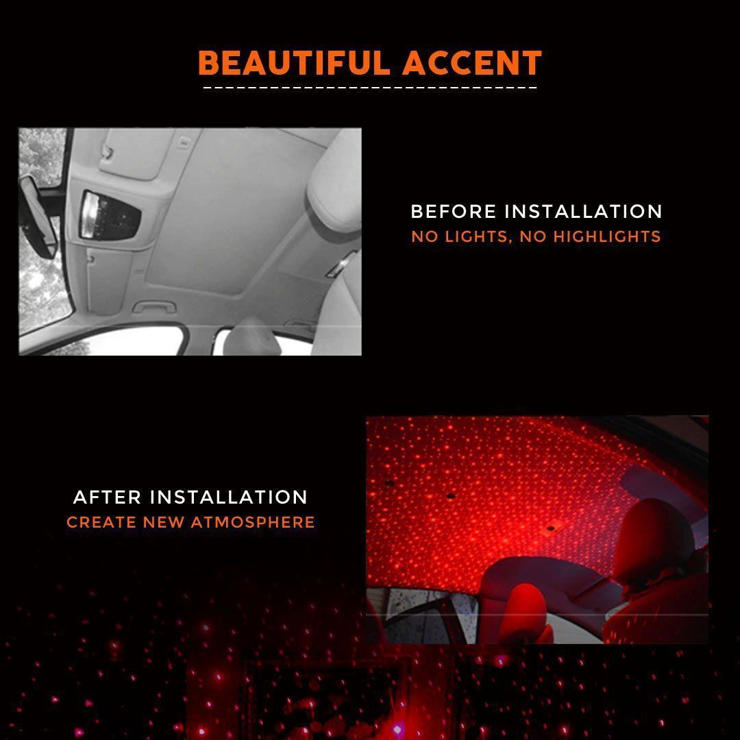 The Atmosphere Car Roof LED Projector