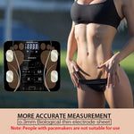 Smart BMI Body Fat Digital Scale
