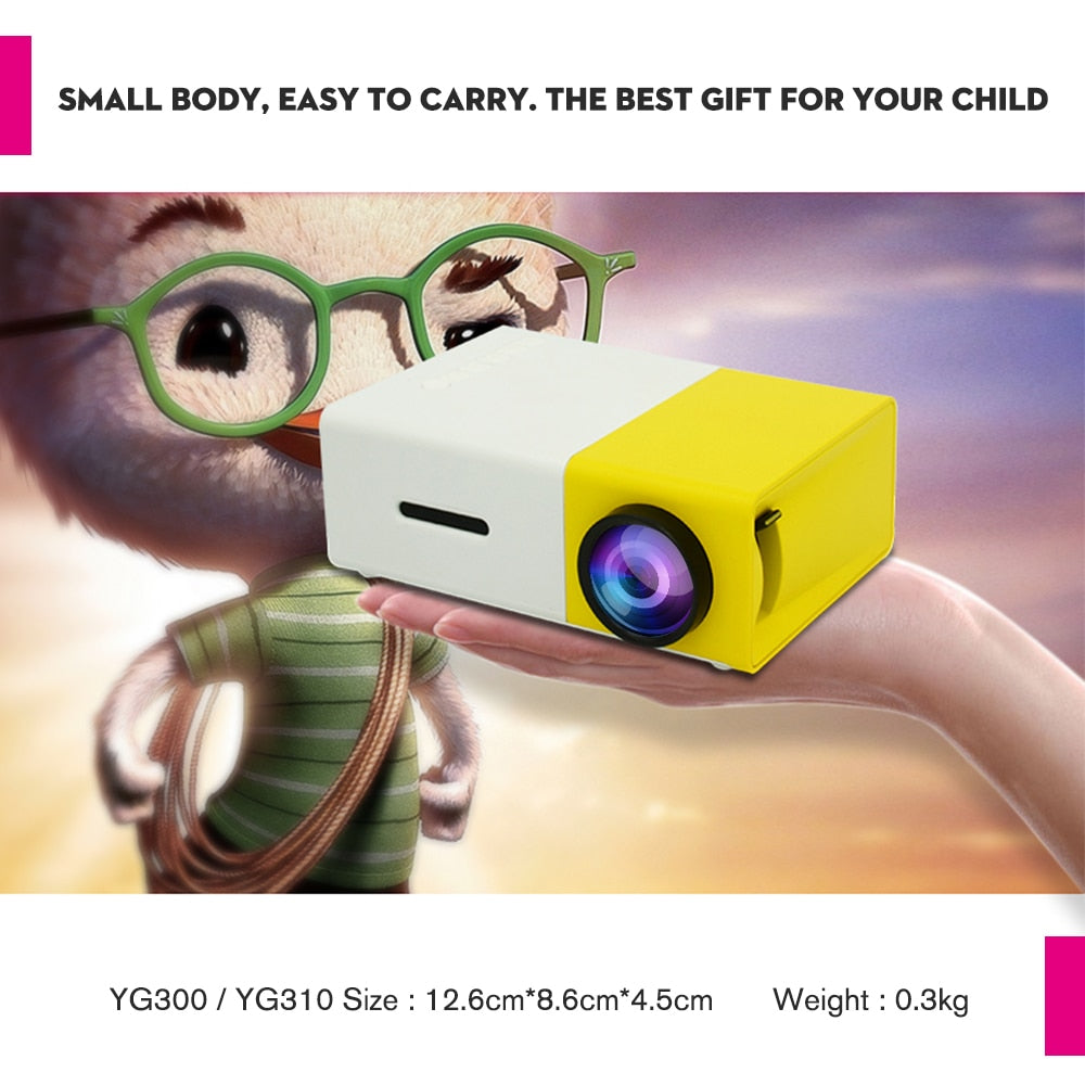 DreamTV™ HD Pocket Projector