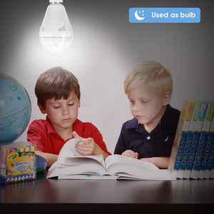 360° Panoramic Camera Light Bulb