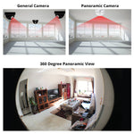 360° Panoramic Camera Light Bulb