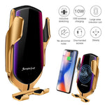 Automatic Clamping Wireless Fast Car Charger